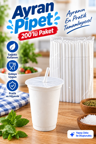 Ayran Pipet (200’lü Paket)