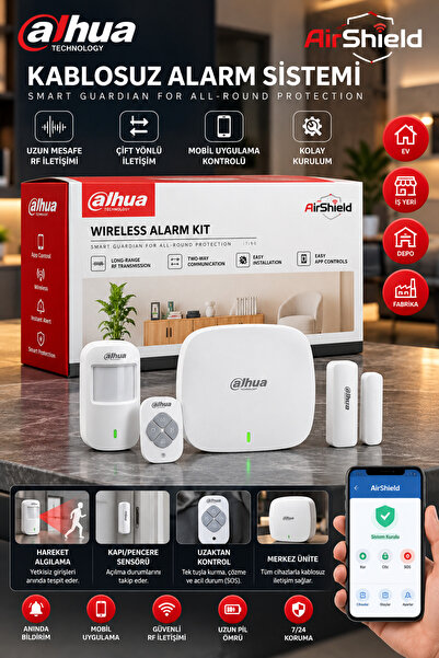 ART-ARC3000H-03-FW2, WiFi+2G+3G+ 4G, Kablosuz, Alarm Seti
