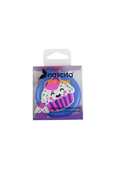 nascita فرشاة شعر قابلة للطي ومرآة -39