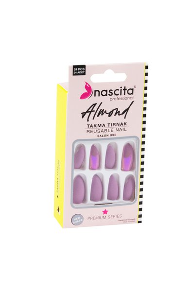nascita 24'lü Almond Renkli Takma Tırnak - 152
