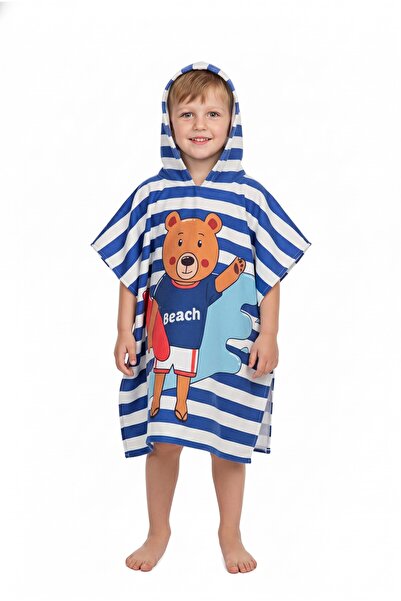 MoveBeach Children's Poncho Beach Towel 2-8 Years