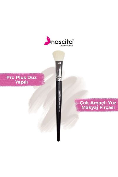 nascita Pro Plus Düz Yapılı Çok Amaçlı Yüz Fırçası - 295
