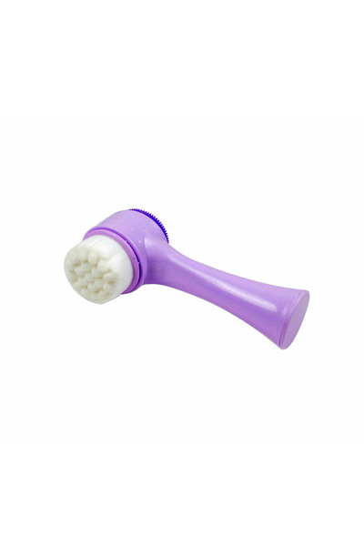 nascita Double-Sided Purifying Facial Cleansing Brush Purple Nasbrush0338