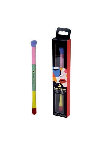 nascita Secret Beauty Açılı Far Karıştırma ve Kapatıcı Fırçası - 483