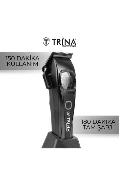Trina Saç Kesme Makinesi Siyah - 77
