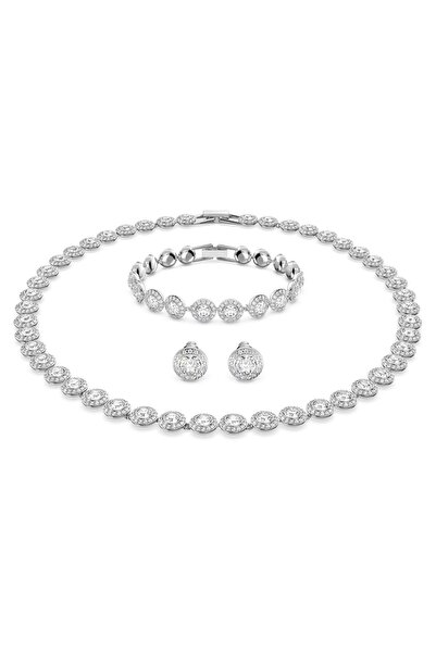 Giz Jewelry Swa Silver Circle Kolye