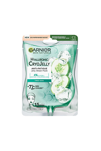 Garnier Skin Naturals Cryo Jelly mască tip șervețel hidratantă cu efect răcor...