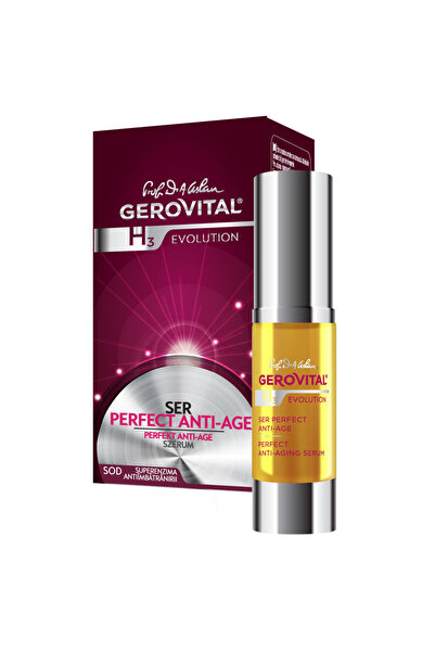 GEROVITAL Ser anti-îmbătrânire perfect pentru toate tipurile de ten H3 Evolut...