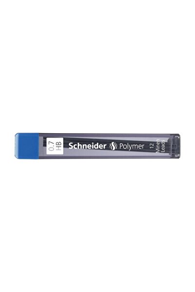 SCHNEIDER Mine de creion mecanic 0.7 mm HI-Polymer, 12 bucăți/cutie