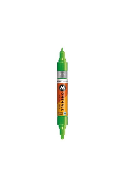 Molotow One4All ™   Ακρυλικό Δίδυμο 1.5 – 4 χιλιοστά πράσινο νέον φωσφορίζον