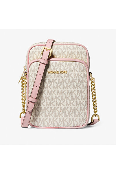 Michael Kors Jet Set Travel Kadın Logolu Çapraz Omuz Çantası 35F1GTVC2B