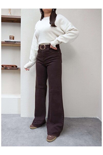 ESRAHELVACI Likralı Straight Jean
