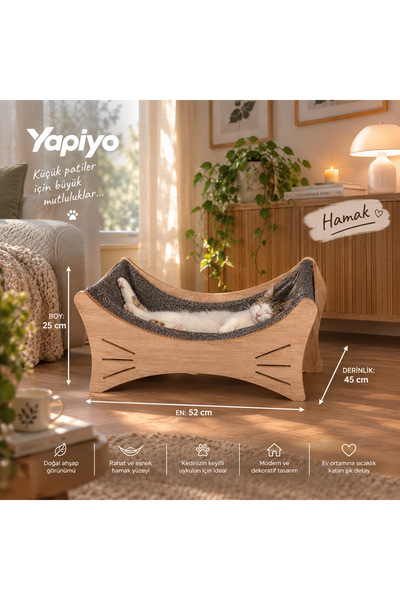 YAPIYO KEDİ HAMAK