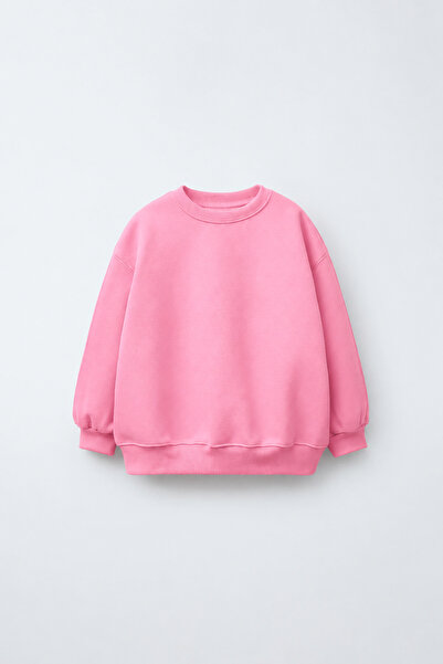 c.c.l. coccolin kids baby clup 3 Thread Fleece Oversized Children's Basic Swe...