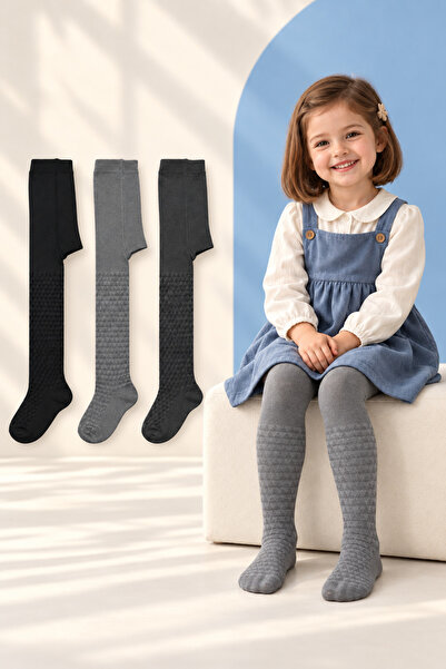 Defne Baby Premium Cotton Unisex Basic Pantyhose Set