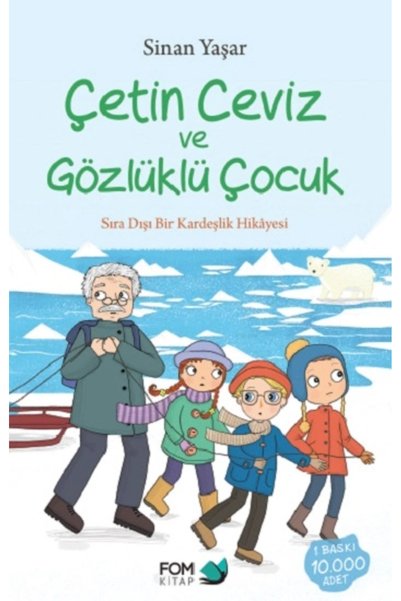 FOM Kitap Çetin Ceviz ve Gözlüklü Çocuk
