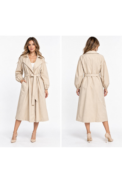 Butik Belden kuşaklı trençkot