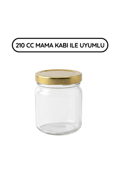 Milea 12 Pieces Gold Jar Lid – 63 mm (Compatible with 370 ml and 210 ml Jars)