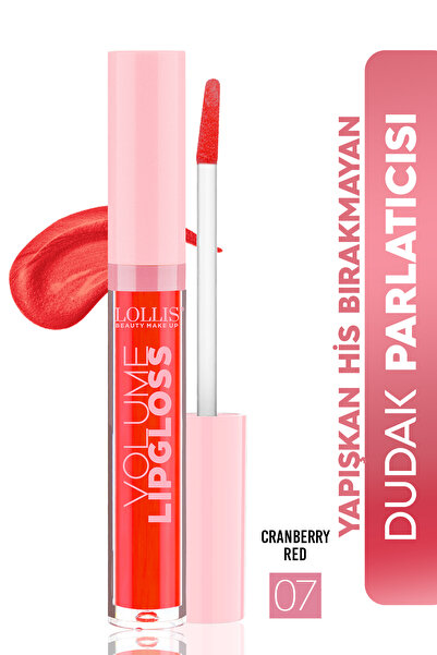 Lollis Volume Lipgloss 07 Cranberry Red / Lip Gloss 07 Cranberry Red
