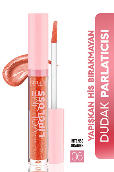 Lollis Volume Lipgloss Glossy Lip Gloss Moisturizing Shimmering Lip Gloss 06 ...