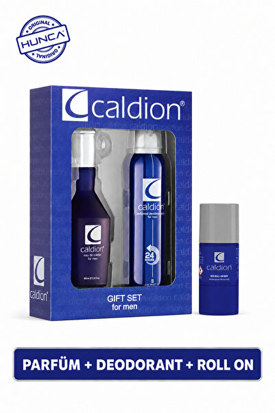 Caldion Orıjınal Classıc Men Edt 100 Ml Erkek Parfüm 150 Ml Deodorant+rollon ...