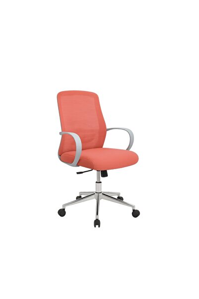 RFAN Scaun de birou ergonomic cu design modern, roz