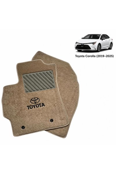 GenelTedarik Oto Halı Paspas Seti Toyota Corolla (2019–2025) Uyumlu | Sport |...