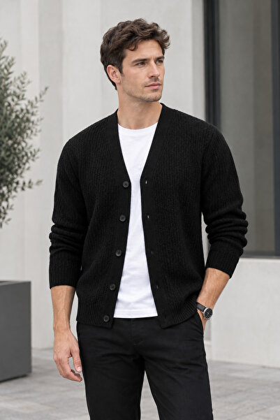 youknitwear you Maximin 100% Cotton Men's Knitwear Cardigan