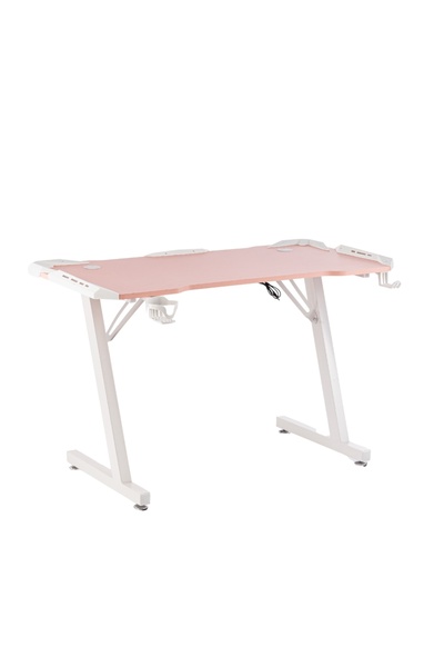 RFAN Birou de gaming, 505 roz, 120x60x73cm