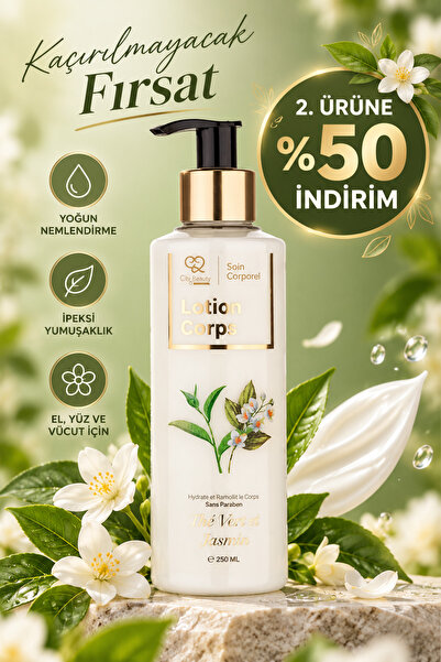 Jasmin Yasemin Çiçeği Ekstraktı Içeren Vücut Losyonu | 250 ml