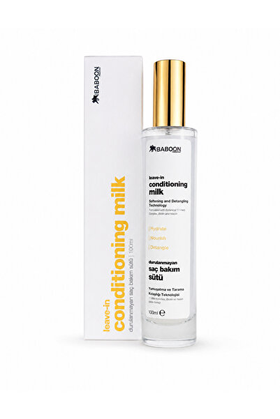 Baboon Natural Baboon Bitkisel Keratin Saç Sütü | Kolay Tarama & Nem Desteği ...
