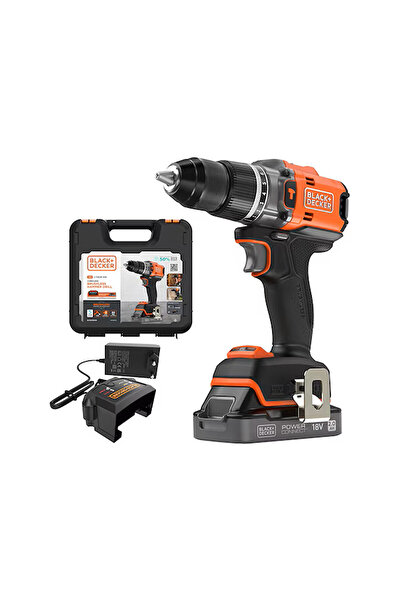 Black&Decker Bld683d1xk-qw Akülü Darbeli Matkap (1X 2,0AH AKÜ, 1A ŞARJ CİHAZI VE KİT KUTUSU)