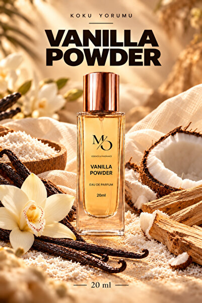 Musk ocean VANILLA POWDER 20 ml Extrait de Parfum, vanilya, pudramsı misk ve ...