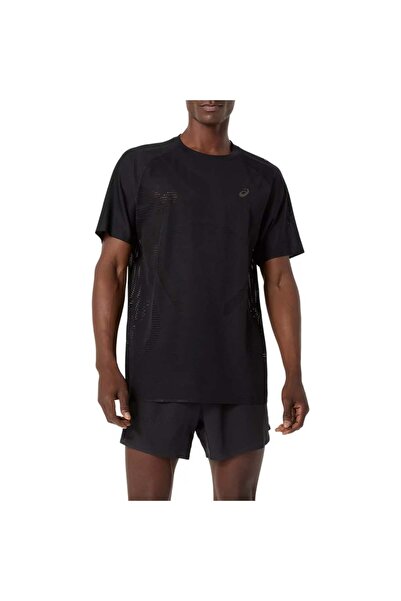 Asics Tricou de alergare bărbați Metarun SS 2026-Negru-L