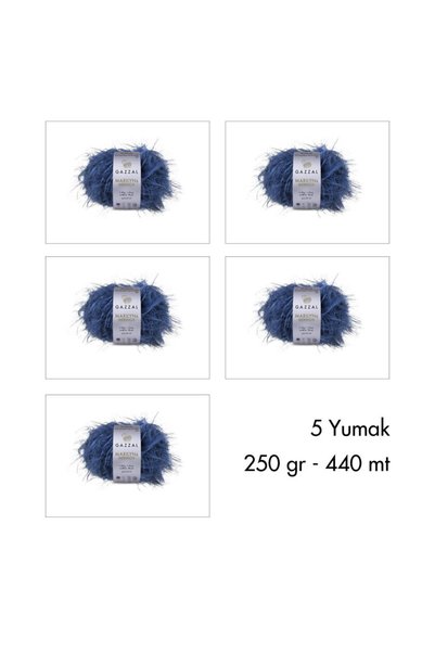 Gazzal Marilyn & Merinos 8274 Hand Knitting Yarn 5 Skeins 250 Gr