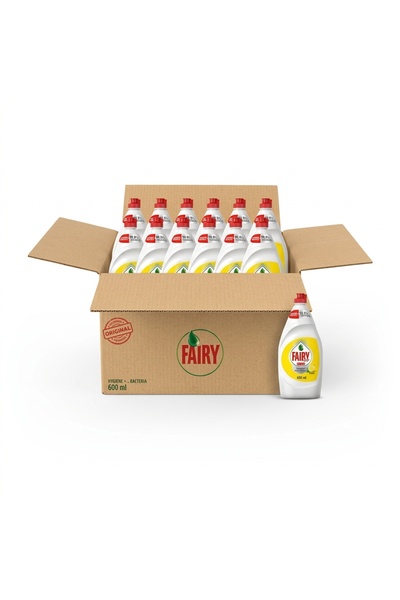 Generic Brand صابون سائل لغسيل الاطباق برائحة الليمون من فيري بلس، مع قوة بدي...