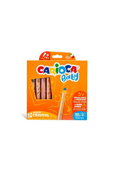 carioca Colored pencils 3:1 Baby 1+ 10/set