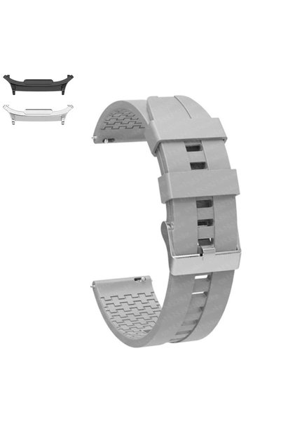 VD VERY DREAM Curea din silicon compatibilă cu Samsung Galaxy Watch9 44mm, Gr...