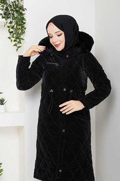 lavrisa Women's Waist-Tie Nova Fabric Coat