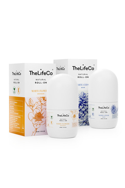 TheLifeCo %100 Doğal Roll-on Deodorant 60 ml x 2 Adet – Kadın & Erkek