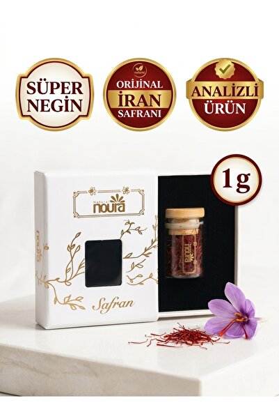 Nura Saffron İran Safranı 1 Gr A+ Kalite