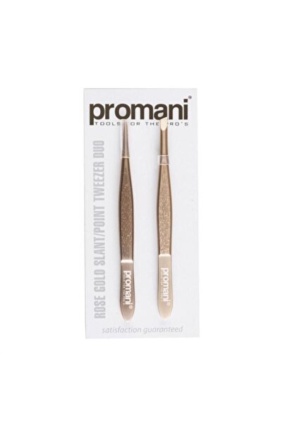 Promani Rose Altın 2'li Cımbız Seti PR-928
