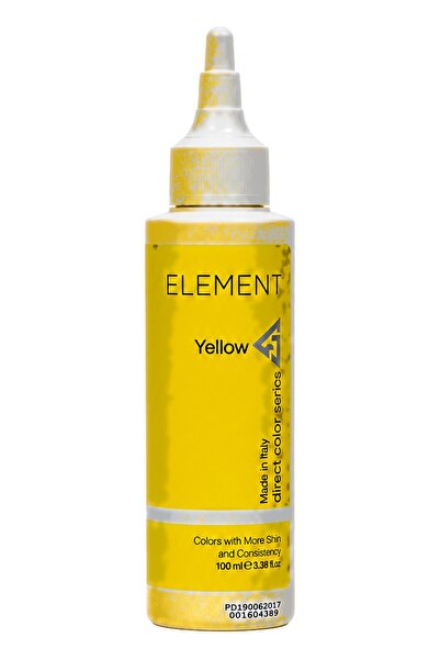 Element Vopsea de păr semipermanentă profesională Galben - 100 ml