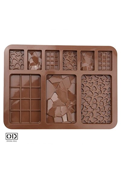 ORIGINAL DEALS Dubai chocolate mold with kataif filling, 9 in 1, 3 Modele Mar...