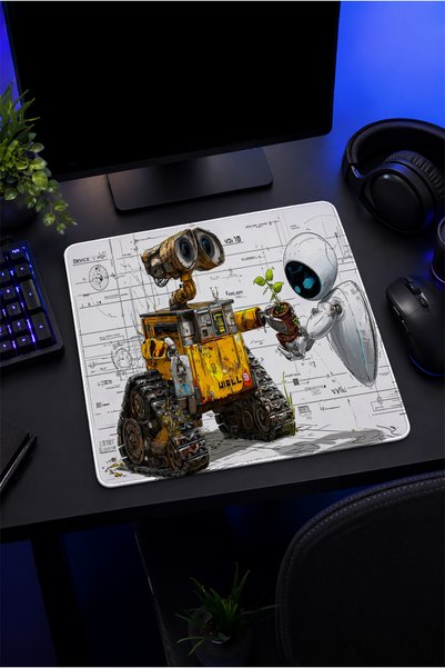 Wall-E & Eve Future Blueprint Mousepad 40x30 (3mm)