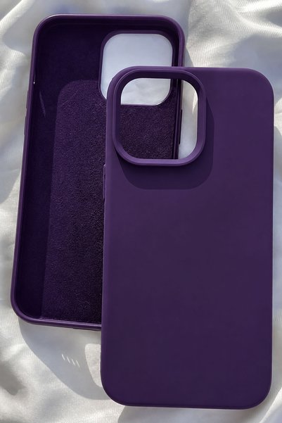 Revasser iPhone 12 Pro Max için Kılıf Lansman Logolu İçi Yumuşak Kadife 12 Pr...