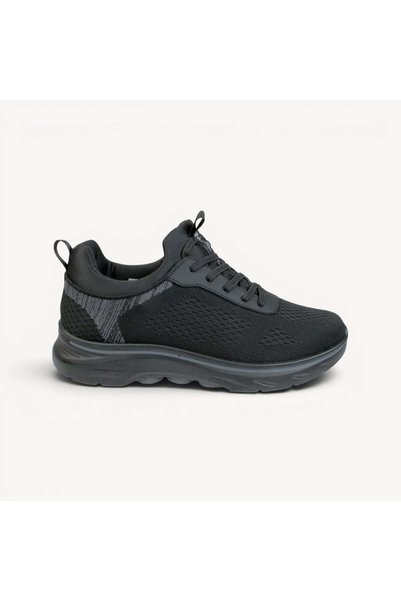 ShoeTypes حذاء كاجوال سبور رجالي أسود خفيف مريح - 43 - اسود - Black