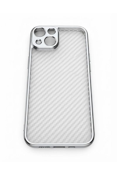 kılıfınbenden iPhone 13 Gray Carbon Fiber Case Model