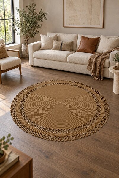 naylişhome Jüt. Desenli, Dekoratif, Kilim, Salon ,mutfak Halısı. Çeyizlik, He...