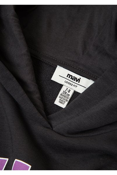 Mavi سويت شيرت أنثراسايت بطباعة شعار 7S10179-70087